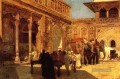 Elefanten und Fakten in einem Hof Fort Agra Persisch Ägypter indisch Edwin Lord Weeks